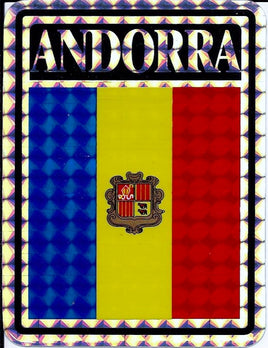 Andorra Reflective Decal