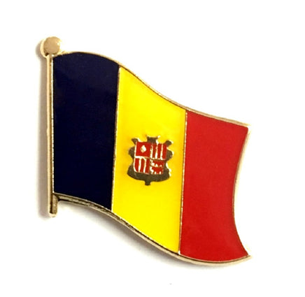 Andorran Flag Lapel Pins - Single