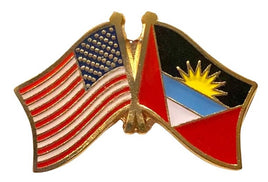 Antigua Friendship Flag Lapel Pins