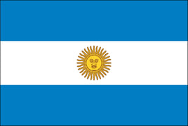 Argentina 2'x3' Polyester Flag