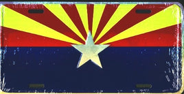 Arizona Flag License Plate