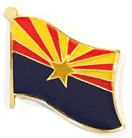 Arizona State Flag Lapel Pin - Single