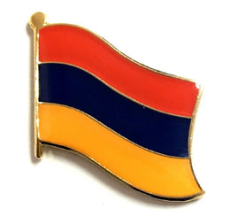 Armenian Flag Lapel Pins - Single