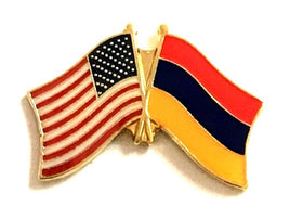 Armenian Friendship Flag Lapel Pins