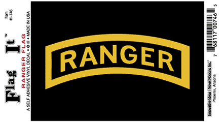 Army Ranger Flag Decal