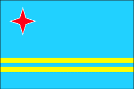 Aruba Polyester Flag