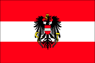 Austria (with Eagle) Polyester Flag
