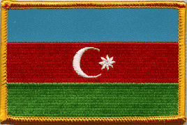 Azerbaijan Flag Patch