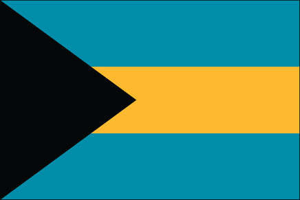 Bahamas 3'x5' Nylon Flag