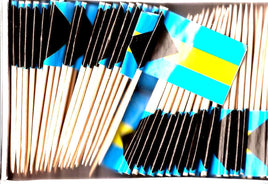 Bahamas Toothpick Flags