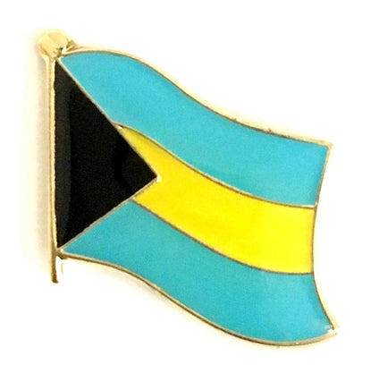 Bahamas Flag Lapel Pins - Single