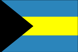 Bahamas Polyester Flag