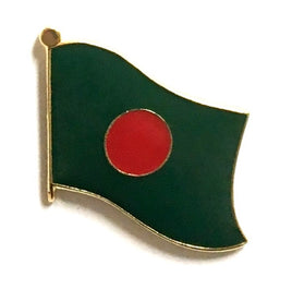 Bangladesh Flag Lapel Pins - Single