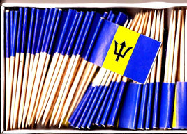 Barbados Toothpick Flags