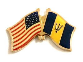 Barbados Friendship Flag Lapel Pins