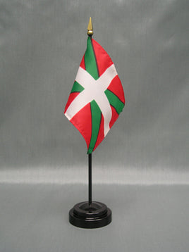 Basque Lands Deluxe Miniature Flag