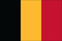 Belgium 2'x3' Polyester Flag