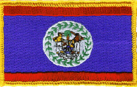 Belize Flag Patch