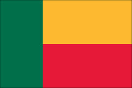 Benin 3'x5' Nylon Flag