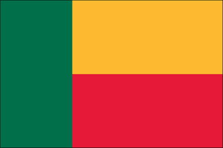 Benin 3'x5' Nylon Flag
