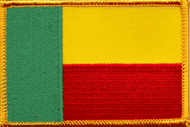 Benin Flag Patch