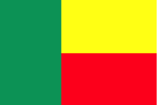 Benin Polyester Flag