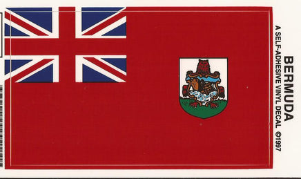 Bermuda Vinyl Flag Decal