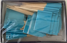 Blue Toothpick Flags