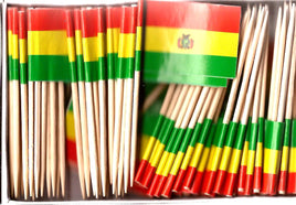 Bolivia Toothpick Flags