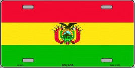 Bolivia Flag License Plate