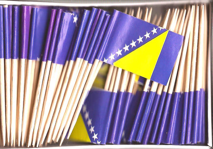 Bosnia Toothpick Flags