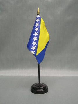 Bosnian Deluxe Miniature Flag