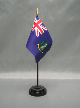British Virgin Islands Deluxe Miniature Flag