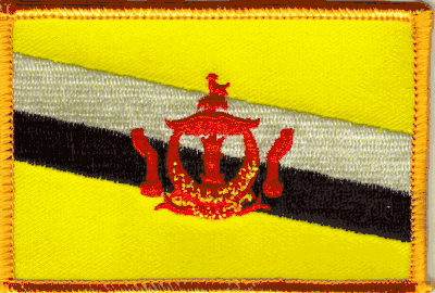 Brunei Darussalam Flag Patch
