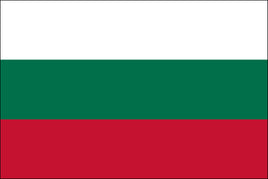 Bulgaria 3'x5' Nylon Flag