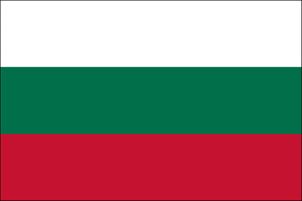 Bulgaria 3'x5' Nylon Flag