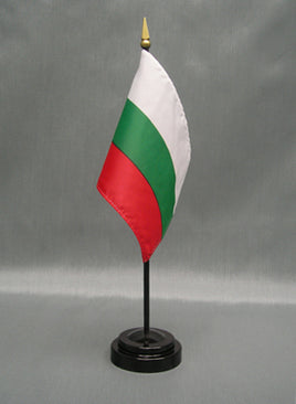 Bulgarian Deluxe Miniature Flag