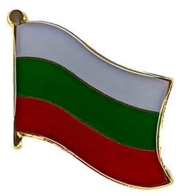 Bulgarian Flag Lapel Pins - Single
