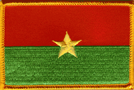 Burkina Faso Flag Patch