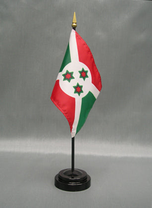 Burundi Deluxe Miniature Flag