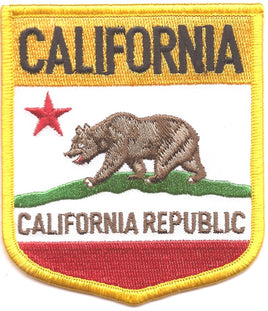 California State Flag Patch - Shield