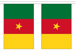 Cameroon String Flag Bunting