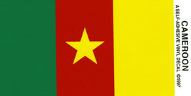 Cameroon Vinyl Flag Decal