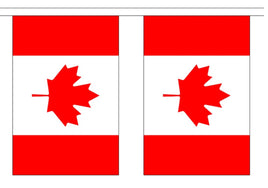 Canada String Flag Bunting