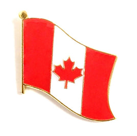 Canadian Flag Lapel Pins Single