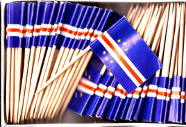 Cape Verde Toothpick Flags