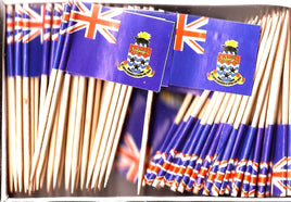 Cayman Islands Toothpick Flags