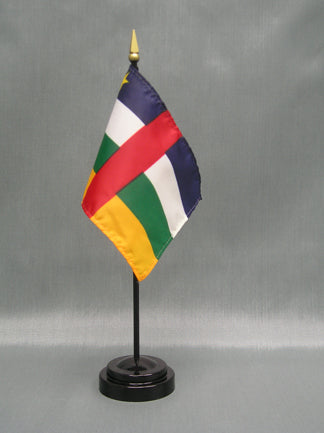 Central African Republic Deluxe Miniature Flag