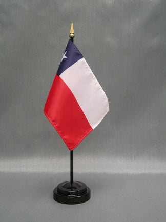 Chile Deluxe Miniature Flag