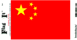 China Vinyl Flag Decal